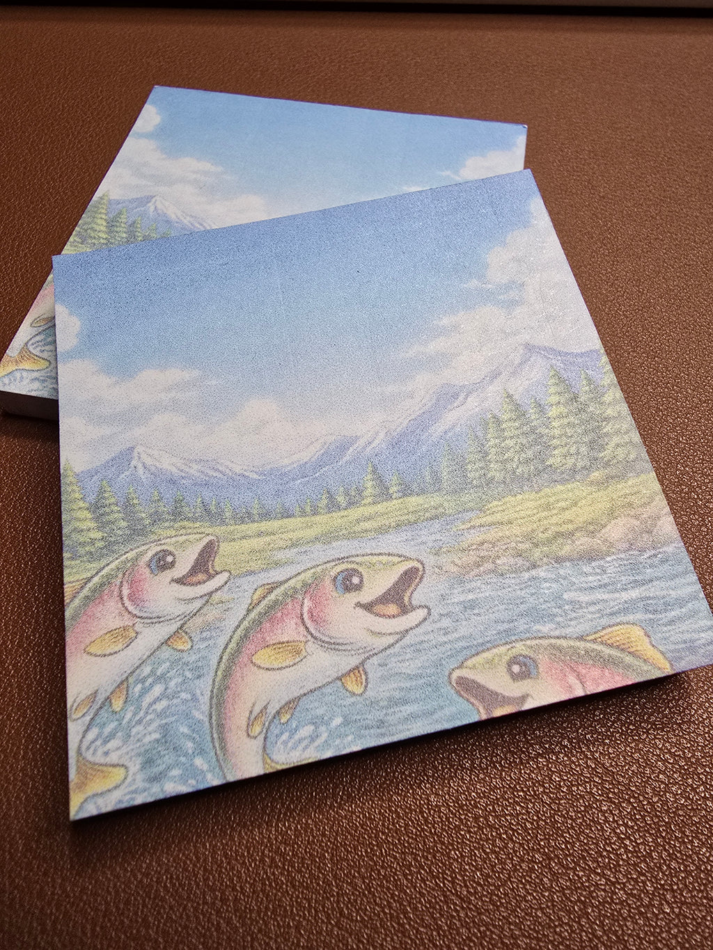 River Fun 3"x 3" Sticky Notes - River Fun Collection