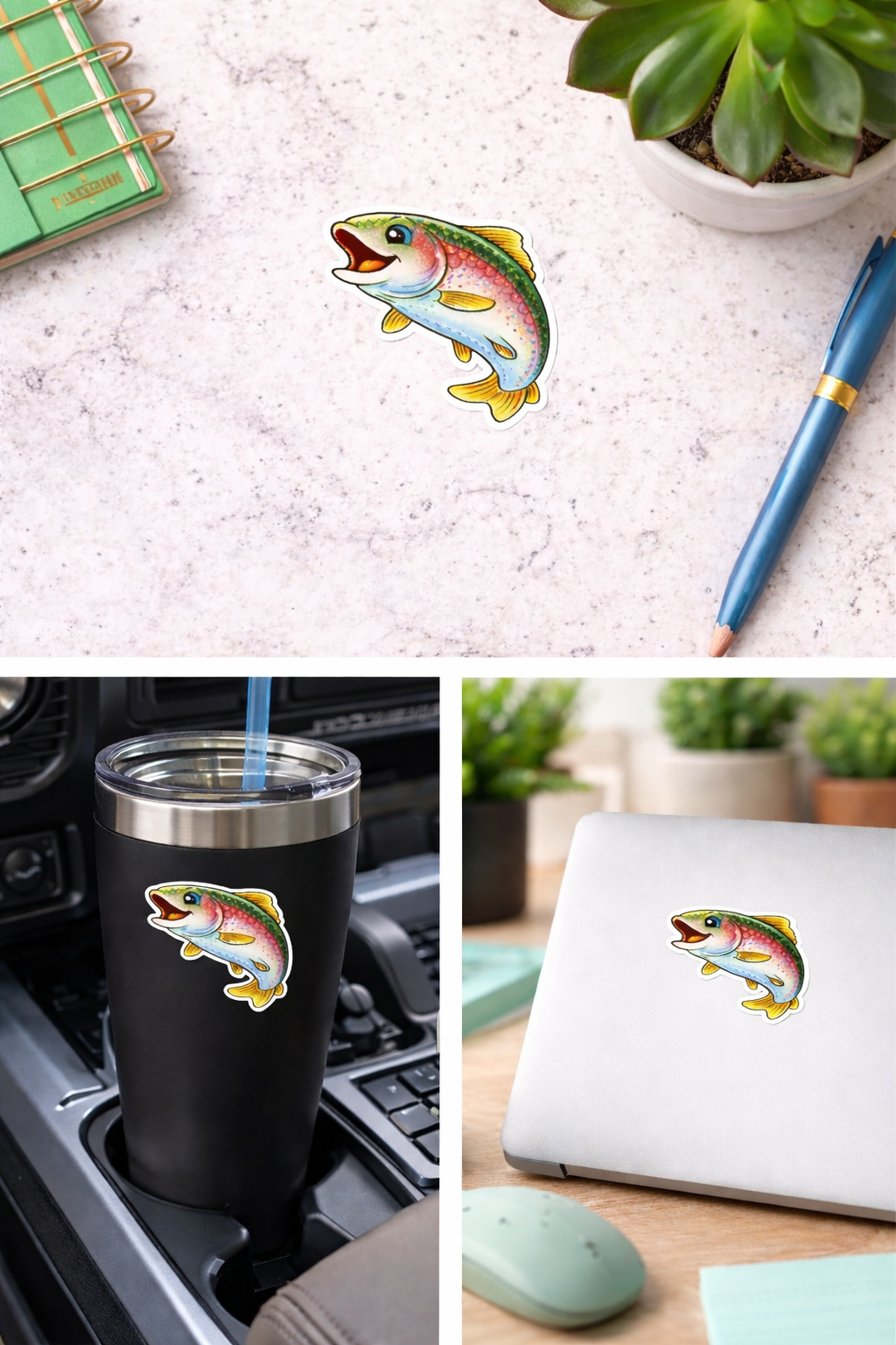 River Fun Sticker