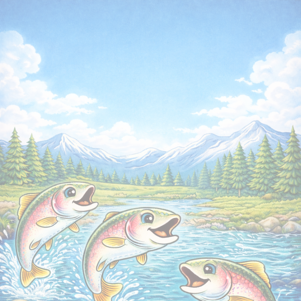 River Fun 3"x 3" Sticky Notes - River Fun Collection